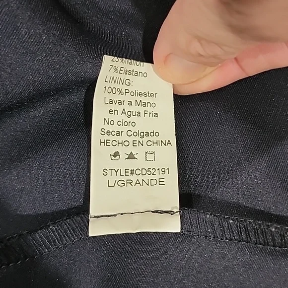 Women navy dress size L #Windsor - Picture 10 of 10